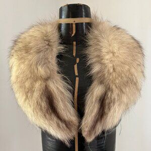 Vintage Real Fur Collar